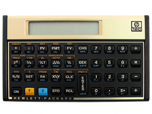 Calculadora Financeira Hp 12c Gold Original Lacrada