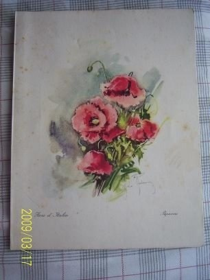 Menú De Navegazion Genova Italia Segunda Clase 1953