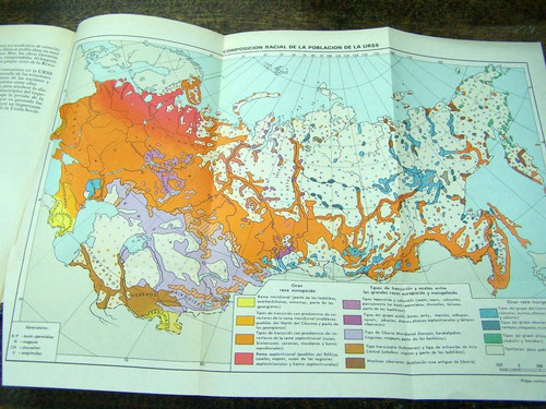 Imagen 5 de 6 de Las Razas Humanas * M. F. Nesturj * Moscu *