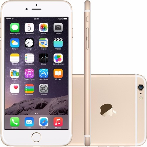 iPhone 6 Dourado 64gb Original Apple Com Acessórios E Brinde