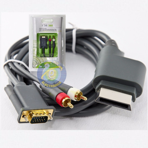 Cable Xbox 360 Vga 1080p + Audio Optica Digital + 2 Rca Htec