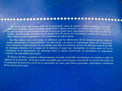 Imagen 6 de 6 de Conocimientos Actuales Sobre Nutricion * Varios Autores *