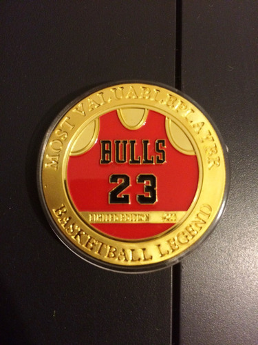 Moneda Conmemorativa Michael Jordan Chicago Bulls Nba