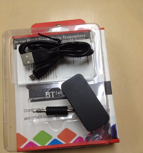 Receptor Bluetooth Para Audio Manos Libres Pila Recargable