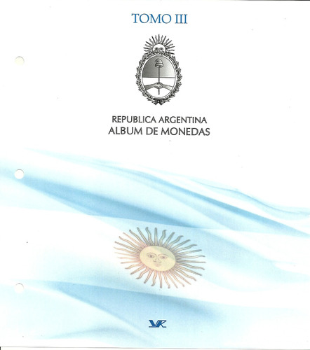 Album Para Guardar Monedas Argentinas Tomo 3