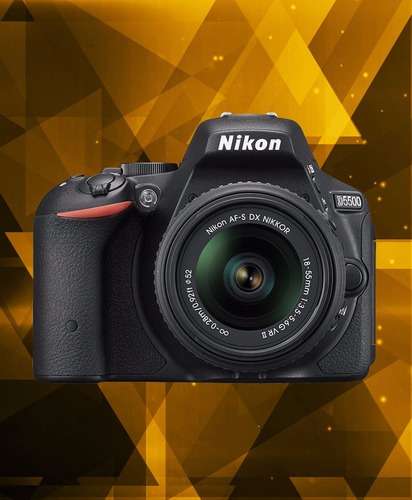 Camara Nikon D5500 + Lente 18-55mm Vr - 24,2mpx, Video