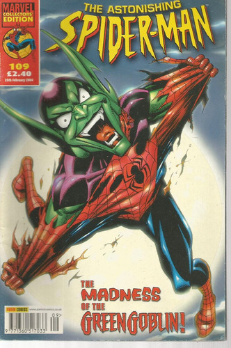 The Astonishing Spider-man 109 Panini Uk Bonellihq Cx62 F19