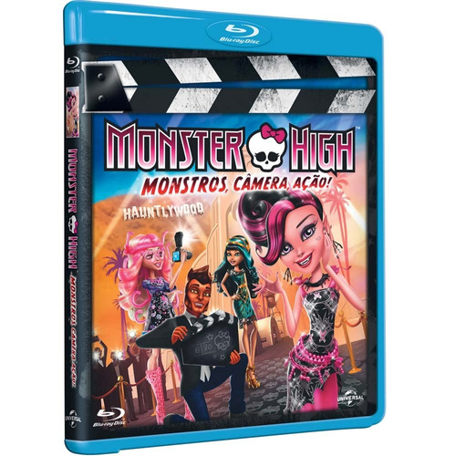 Blu-ray Monster High Monstros, Câmera, Ação! - Original