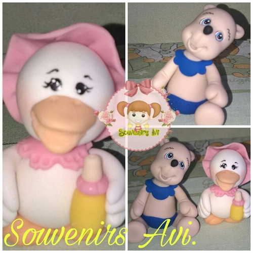 Souvenirs Animalitos Porcelana Fria.baby Showers Nacimiento.