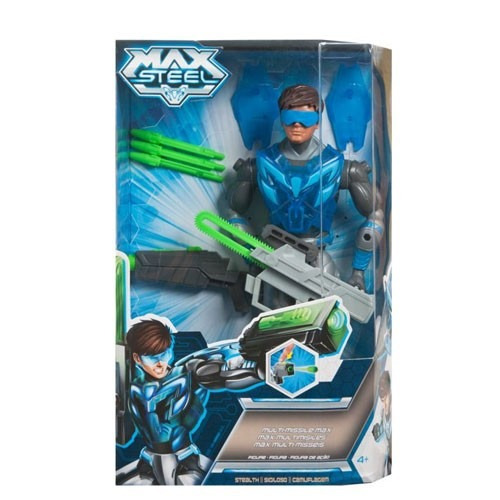 Max Steel Muñeco Multi-missile Max Original Mattel