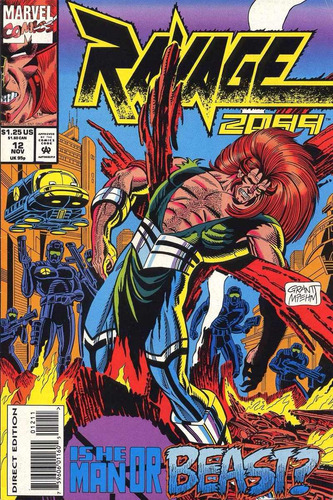 Marvel Ravage 2099 - Ishe Man Or Beast? - Volume 12