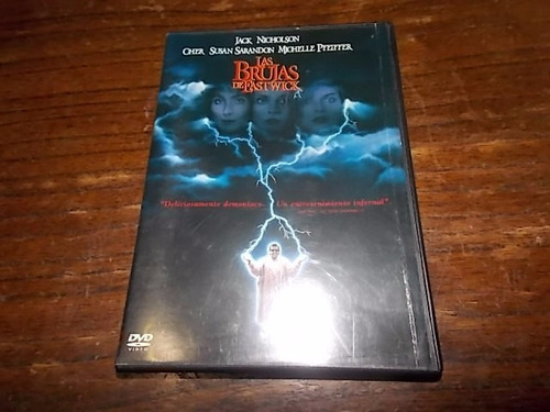 Dvd Orig. Las Brujas De Eastwick - Nicholson Pfeiffer Cher
