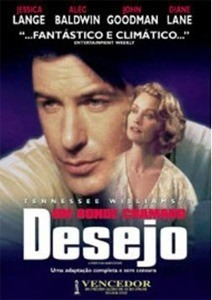 Dvd Um Bonde Chamado Desejo - Alec Baldwin - Jessica Lange