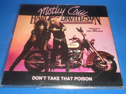 Motley Crue -don't Take That Poison (vinilo Imp.bootleg)1988