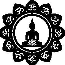 Mandala Buda Buddha Yoga Flor Lotus Meditação Decora 50x50cm