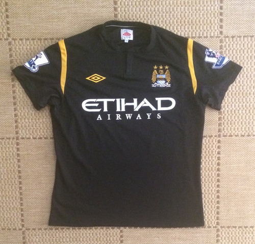 Camisa Original Manchester City 2009/2010 Away #32 Tevez