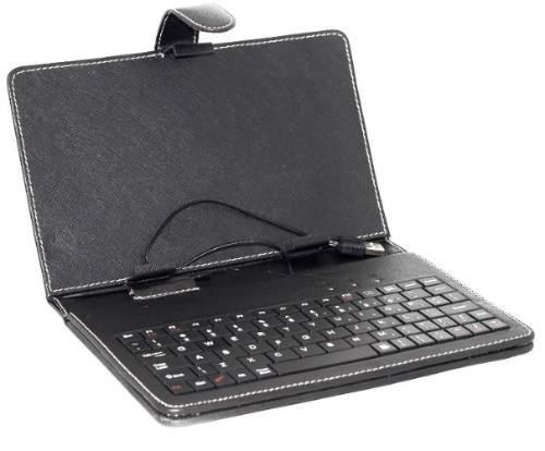 Funda Estuche Eco Cuero Teclado Tablet 8 Pulgadas