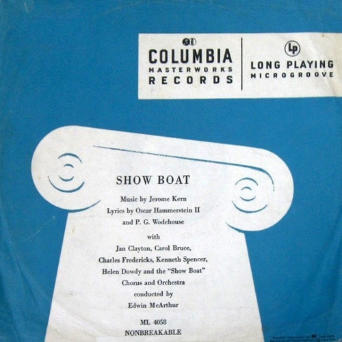 Show Boat Columbia Broadway Jan Clayton Importado Lp Pvl