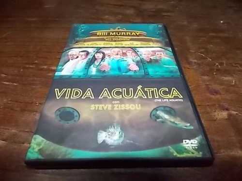 Dvd Original Vida Acuática - Wes Anderson - Murray Huston