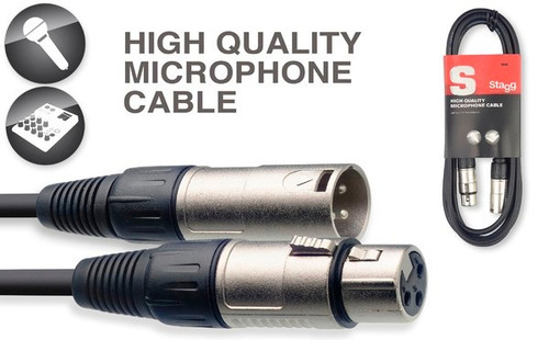 Imagen 5 de 8 de Cable Stagg Canon Canon De 10 Metros - Smc10