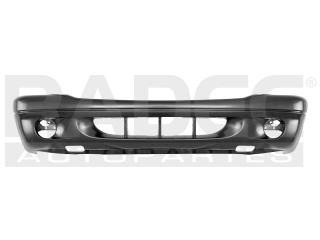 Defensa Delantera Dodge Durango 2001-2002-2003 Lisa C/hoyo