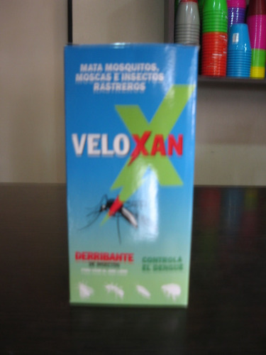 Insecticida Derribante Veloxan 250cc Mosquitos Alacranes