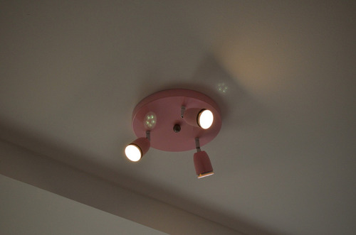 Plafon Para Niñas Niños De Techo 3 Luces Led Gu10 Incluidas