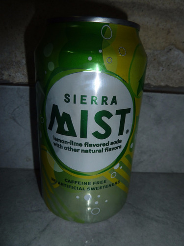 Gaseosa En Lata Sierra Lemon 355ml Importada Coleccionistas