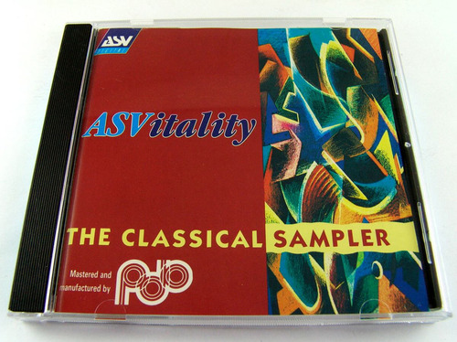 Asvitality The Classical Sampler Cd Seminuevo England 1993