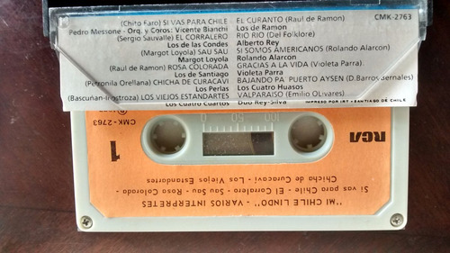 Cassette De Mi Chile Lindo Varios Interpretes(294