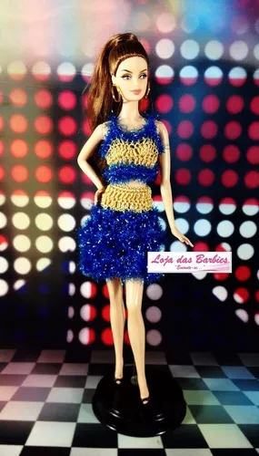 Roupas Crochê para Boneca Barbie