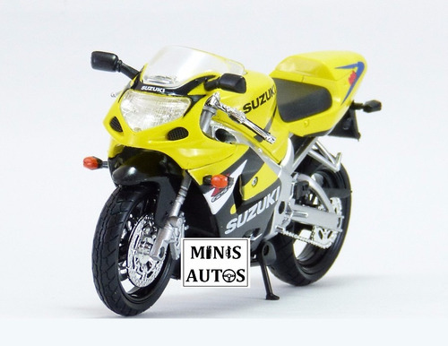 Miniatura Moto Suzuki Gsx-r600 New Ray Escala 1/12