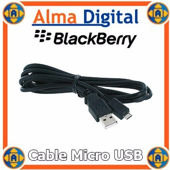 Imagen 3 de 3 de 2x1 Cable Micro Usb Cargador Datos Samsung Blackberry LG Blu