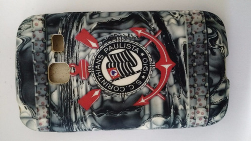 Capa Nokia N200 Silicone - Corinthians