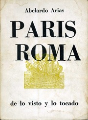 París - Roma De Lo Visto Y Lo Tocado - Abelardo Arias