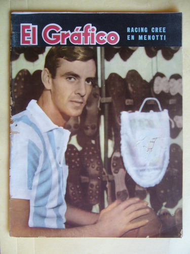 Racing Menotti / El Grafico 2320 De 1964