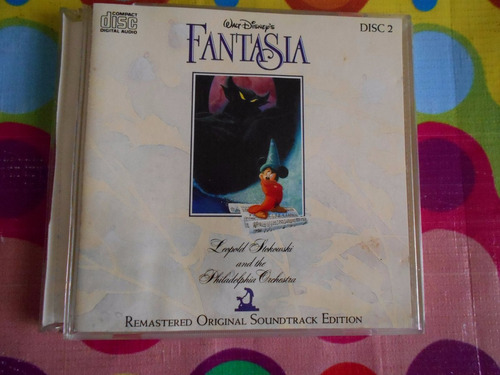 Disney Fantasia Cd Soundtrack De La Pelicula R