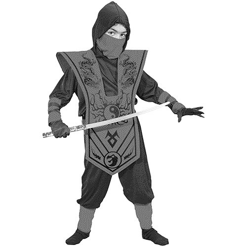Mundo Divertido Ninja Completo Niño Disfraces De Halloween