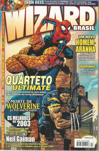 Wizard Brasil N° 03 - Panini 3 - Bonellihq Cx409