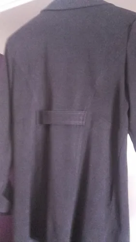 Saco De Pana Negro Mujer Talle 2 (Usado)