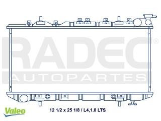 Radiador Nissan Lucino 1996-1997-1998-1999 L4 1.8 Lts Auto