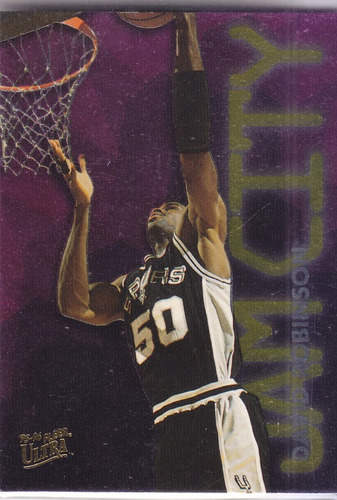 1995-96 Fleer Ultra Jam City David Robinson Spurs