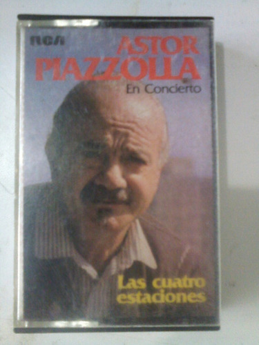 Astor Piazzolla Las 4 Estaciones Cassette 1bcd / 7a