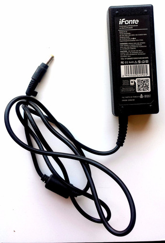 Fonte Carregador Notebook Hp 18,5v 3,5a Conector 4,8x1,7 Mm