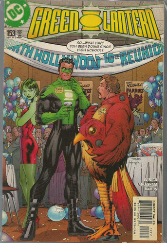 Green Lantern N° 153 - Em Inglês - Editora Dc - Formato 17 X 26 - Capa Mole - 2002 - Bonellihq Cx02 Abr24