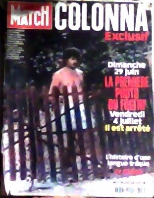 Revista Paris Match,en Frances, Yvan Colonna !unica!año 2003