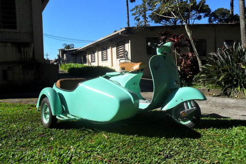 Vespa M3 1963 Piaggio Camila C/ Side Car - Somente Venda