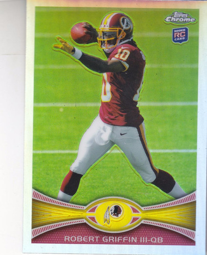 2012 Topps Chrome Rookie #200 Robert Griffin Iii Refractor