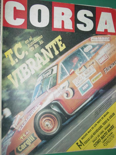 Revista Corsa 1026 Tc Autodrtomo Raies Coronel Suarez