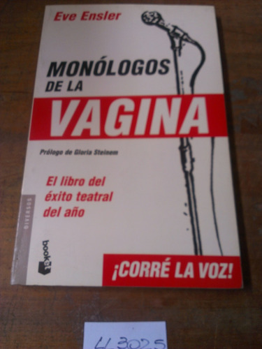 Monologos De La Vagina Eve Ensler Booket  Teatro Literatura